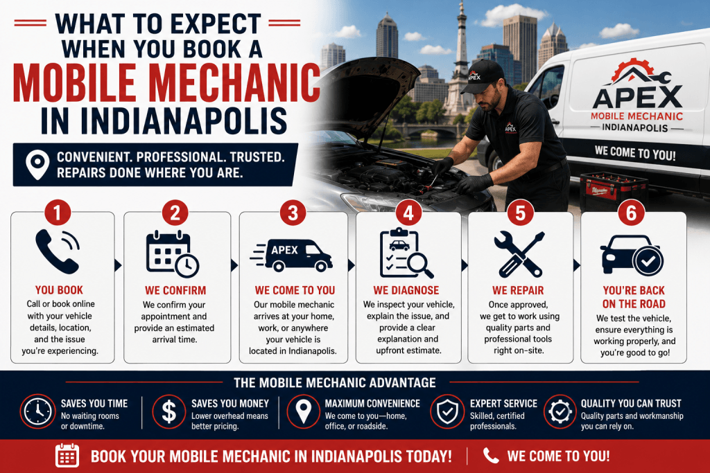 Mobile mechanic service in Indianapolis